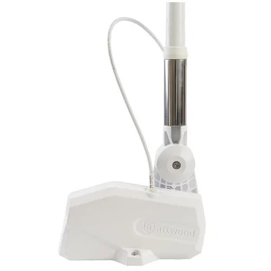 Attwood Marine 6100-AT-7 Attwood Powerbase Antenna - White Powered Fold-down Antenna Base