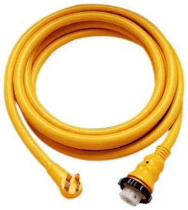 Marinco 6152SPPRV2 50a 25' Cordset W/led