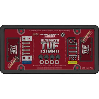 Cruiser 62520 License Plate Frame - Ultimate Tuf Combo