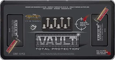 Cruiser 62702 License Plate Frame - Vault