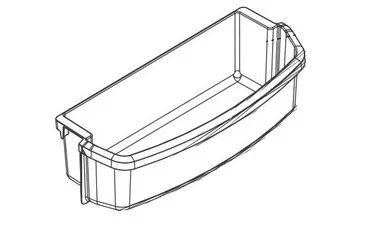 Norcold 636747 Short Bin Door