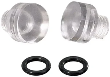 Moroso 65226 Clear View Sight Plugs for Carbs