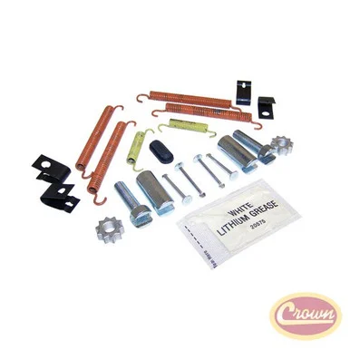 Crown Automotive Jeep Replacement Parking Brake Hardware Kit for Misc. 2007-18 Jeep & Dodge Vehicles 68003589HK