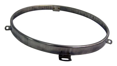Crown Automotive Jeep Replacement Stainless Steel Headlight Retainer, Left or Right Front 68003772AA