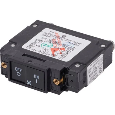 Blue Sea Systems 7459 Blue Sea 7459 Ul-489 Circuit Breaker - 50a Flat Rocker