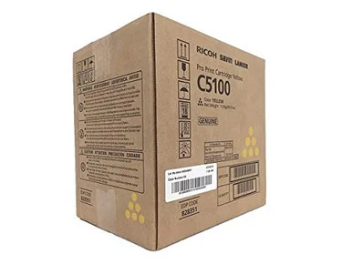 Ricoh 828351 Pro C5100s Hi Yld Yellow Toner