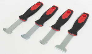 Lisle 83500 4 Piece Pinch Weld Scraper Set