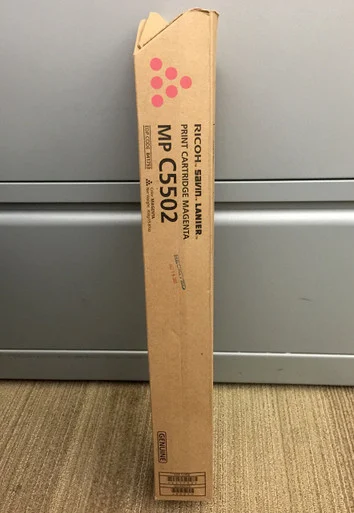Ricoh 841753 Magenta Toner Cartridge For Use In Mpc4502 Mpc5502 Mpc5502a Estimated Yiel