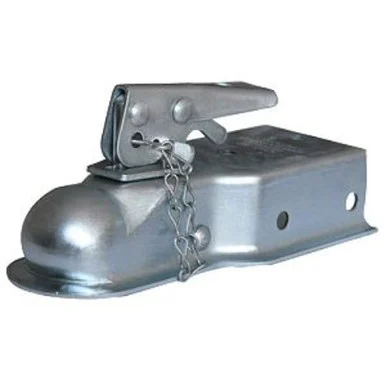 Husky Towing Strait 3" Wide Chanl Mnt Bolt-On 2K LB Gross Wt Cap 1-7/8" ball Wedge Latch Raw 87072 87072_68
