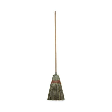 Boardwalk 920YCT Mixed Fiber Maid Broom, Mixed Fiber Bristles, 55" Overall Length, Natural, 12/carton
