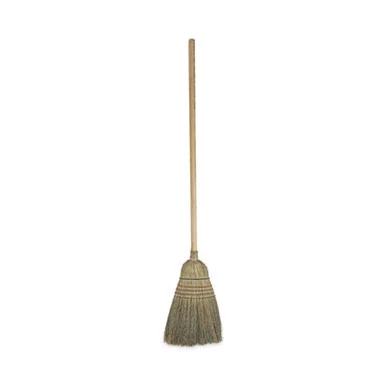 Boardwalk 932CCT Warehouse Broom, Corn Fiber Bristles, 56" Overall Length, Natural, 12/carton