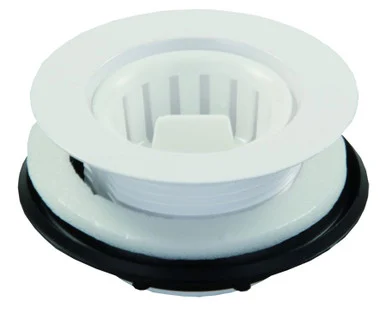JR Products 95015 Shower Strainer with Threaded Basket 95015_68