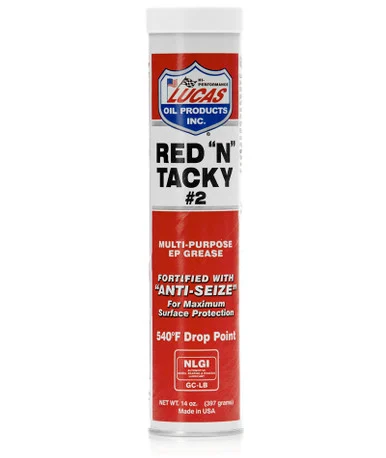 Lucas Oil 1000530 Red N Tacky Grease 14 oz Tube