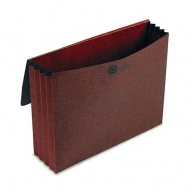 Pendaflex Expansion Standard Redrope Wallet - Letter - 8.50" Width X 11" Length Sheet Size - 700 Sheet Capacity - 3.50" Expansion - Redrope - Red Fiber - 10 / Box (1053elox)
