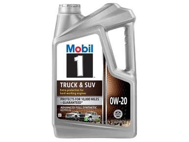 Mobil 124593 Truck and SUV Oil 0W-20 - 5qt