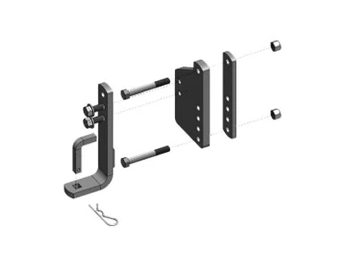 Blue Ox BXW4070 L Bracket Kit BXW4070_68