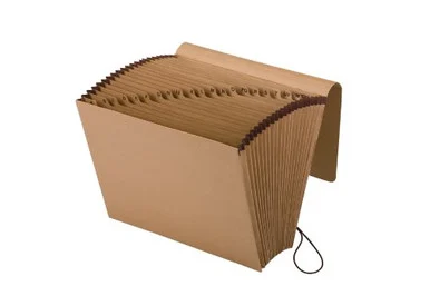 Esselte Essentials A-z Full-flap Expanding File - Letter - 8.50" X 11" - 0.88" Expansion - 21 Pockets - Kraft - Brown - 1 Each (K17AOX)