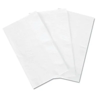 Boardwalk BWK8308 Dinner Napkin, 15" X 17", White, 3000/carton