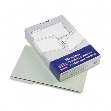 Pendaflex Pressboard Expansion File Folders, Legal Size, Light Green - Legal - 8.50" Width X 14" Length Sheet Size - 2" Expansion - 1/3 Tab Cut - Assorted Position Tab Location - 25 Pt. - (17171_40)