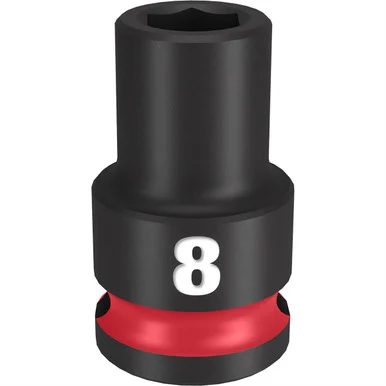 Milwaukee Electric Tools 49-66-6132 Shockwave Impact Duty 3/8"drive 8mm Standard 6 Point Socket