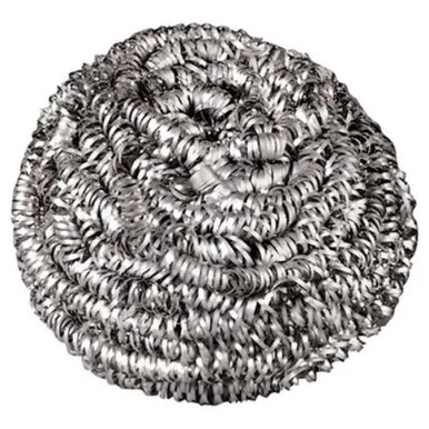 Premier 35 Stainless Steel Scrubbers, Medium Size, 12 Per Box - Boardwalk