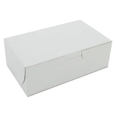 Southern Champion Tray SCH0911 Bakery Boxes, 6 1/4w X 3 3/4d X 2 1/8h, White, 250 Per Bundle