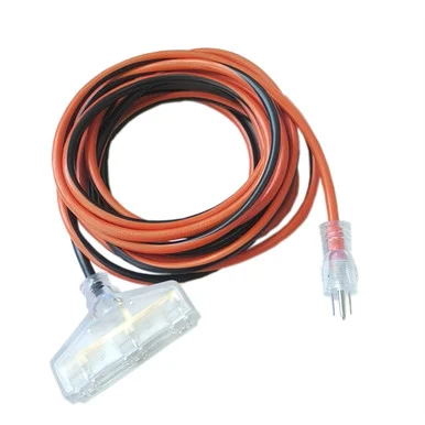 K Tool International MQ43719 25 Ft 14/3 Triple Tap Cord
