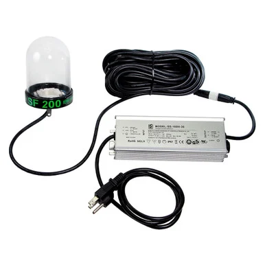 Hydro Glow SF200G Led Underwater Dock Light - 200w - 50' Cord - Green
