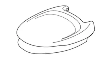 Thetford 31704 Aqua-Magic V Toilet Seat Cover Assembly 31704_68_1