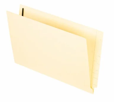 Esselte Manila End Tab File Folder With Fastener - Legal - 8.50" X 14" - 0.75" Expansion - 2 Fastener - 2" Folder Fastener Capacity - 11 Pt. - Manila - 50 / Box (H20U13)