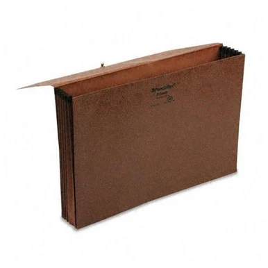 Pendaflex Expansion Standard Redrope Wallet - Legal - 8.50" Width X 14" Length Sheet Size - 1050 Sheet Capacity - 5.75" Expansion - Redrope - Red Fiber - (1076glox)