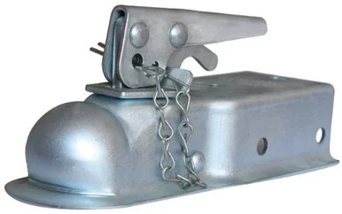 Husky Towing Strait 2-1/2" Wide Chanl Mnt Bolt-On 2K LB Grs Wt Cp 1-7/8" ball Wedge Latch Raw 87071 87071_68