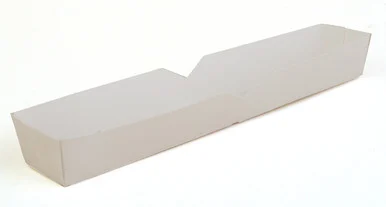 Boardwalk 0711 Hot Dog Tray, White, 10 1/4 X 1 1/2 X 1 1/4, Paperboard, 500/carton - Southern Champion Tray