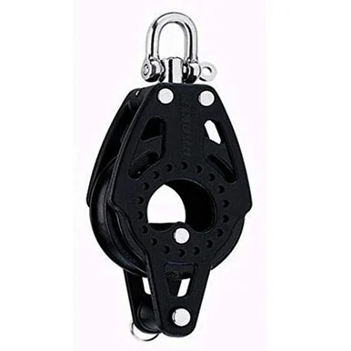 Harken 2637 40mm Carbo Block Single W/swivel & Bracket