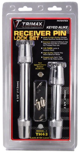 TRIMAX TH43 Rapid Hitch Receiver Lock Set