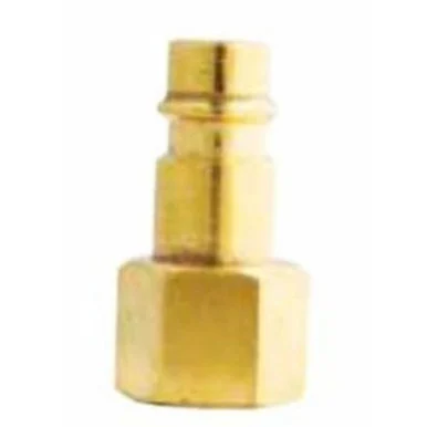 Milton Industries S-763-1 Hi-flo V-style 3/8" Fnpt Steel Plug 2/cd