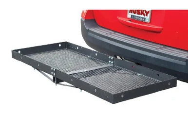 Husky Towing Mounts In 2" Receiver 500 LB Cap 60" x 23-1/2" x 3" Mesh Non-Folding 81148