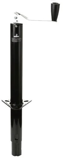 Husky Towing Man Top Wind Jack 1000 LB Cap Bolt-On or Weld-On Black Steel Inc Mnting Bracket 88126 88126_68