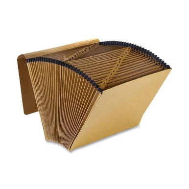 Esselte Pendaflex Full-flap Daily Expanding File - Letter - 8.50" X 11" - 0.88" Expansion - 31 Pockets - Kraft - Brown - 1 Each (K17DOX)