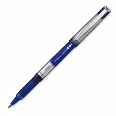 Pilot V-ball Grip Pen - Fine Pen Point Type - 0.7 Mm Pen Point Size - Blue Ink - 1 Each (PIL35571)