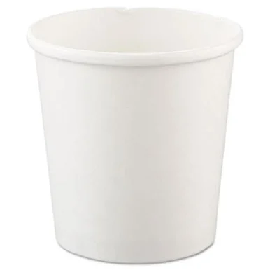 Solo Cup Company H4165U Flexstyle Double Poly Paper Containers, 16oz, White, 25/pack, 20 Packs/carton