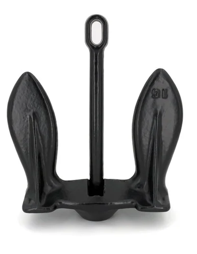 Greenfield 910EUPC Navy Anchor 10lb Black - greenfield products