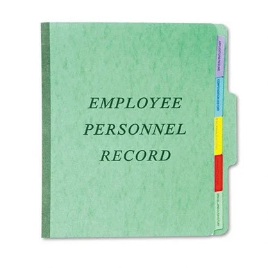 Pendaflex Employee/personnel Folders - Letter - 8.50" Width X 11" Length Sheet Size - 400 Sheet Capacity - 2" Expansion - 1" Fastener Capacity - 1/3 Tab Cut - Top Tab Location - 5 Dividers - (ser1gr)