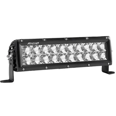 RIGID INDUSTRIES RIGID E-Series PRO LED Light, Flood Optic, 10 Inch, Black Housing 110113 110113_92