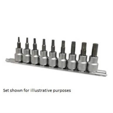 Titan 66930 Torx Bit Socket, 1/4" Drive, T30, Chrome