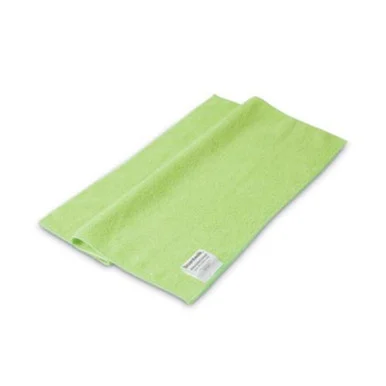 Boardwalk 16GRECLOTHV2 Microfiber Cleaning Cloths, 16 X 16, Green, 24/pack