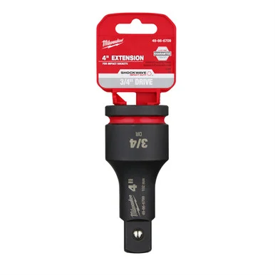 Milwaukee Electric Tools 49-66-6709 Milwaukee Tool Shockwave Impact Duty 3/4" Drive 4" Extension