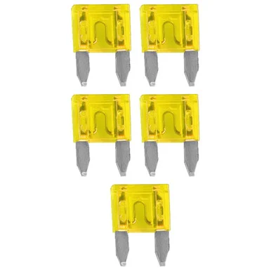 Audiopipe AST20A Ast Fuse 20amp 25 Pack Mini Blade; Blister Pack Audiopipe