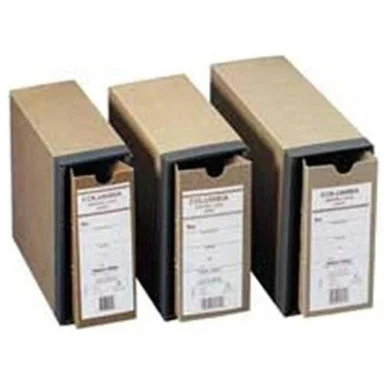 Globe-weis Columbia Binding Case - 4.6" Height X 9.5" Width X 15.9" Depth External Dimensions - Fiberboard, Kraft - Brown - Document (B51H)