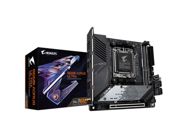 Aorus B650I ULTRA Gaming Desktop Motherboard - AMD B650 Chipset - Socket AM5 - Mini ITX (b650iaorusultra)